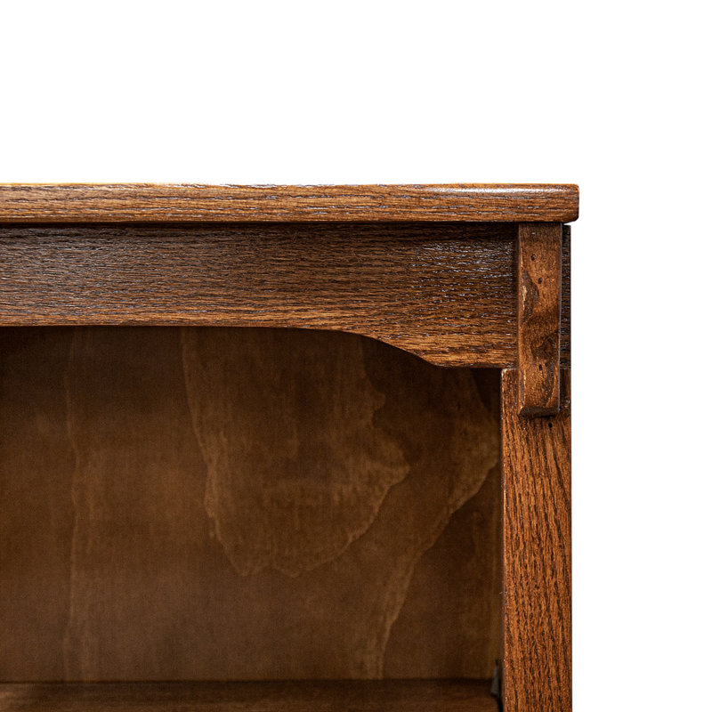 Eyrún Storage Bookcase, Cherry