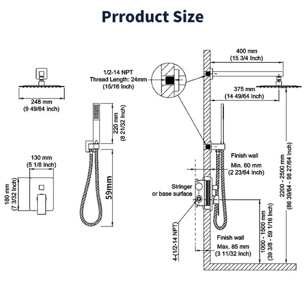 Product Dimensions