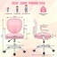 Chaise de bureau ergonomique pour enfants, chaise d'étude pivotante à hauteur réglable-598210321