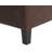 Faux Leather Lift Top Storage Bench-1101328833