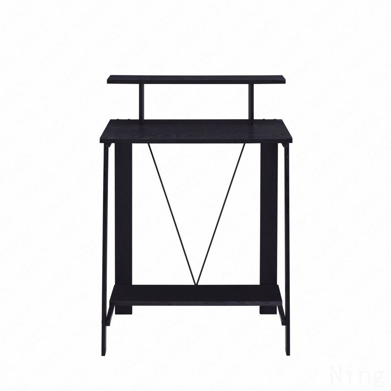 Bureau d'écriture à finition noire, Noir