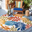 Floral Indoor / Outdoor Area Rug-1731823958