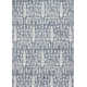 Arcuri Floral Handmade Tufted Wool Denim Area Rug
