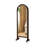 Retro Style Rotating Mirror with Integrated Storage Rack