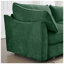 Canapé en chenille à 2 tiroirs l 78,7 po x P 56,6 po x H 31,4 po Crescent