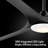Gossamer 52'' Indoor Ceiling Fan with Light and Remote, Ceiling Fan with LED Light Kit, Modern 3-Blade Design, Quiet 6-Speed DC Motor - Matte Black-89481472-89481473