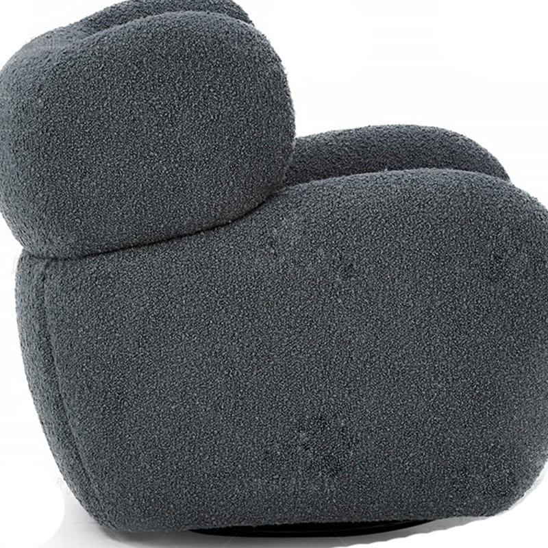 Chaise pivotante en pin moderne