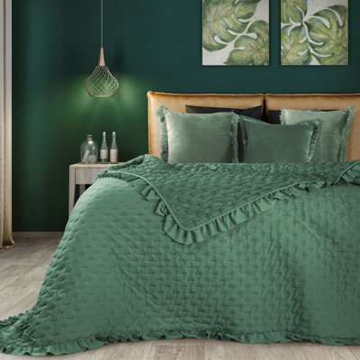 Benn Solid Colour Bedspread