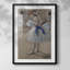 Vintage Portrait Print, impression encadrée