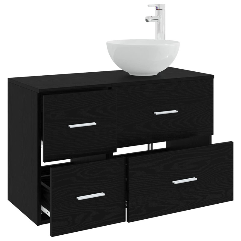 Vanity & Mirror Set