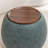 Pietsch Upholstered Round Storage Ottoman With Wooden Tray-505451947