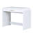 Bedroom Makeup Vanity Table, 39", White. Touch Screen Lighted Mirror And Drawer. Curved Edges Design For Elegance. Sufficient Storage Cosmetics. Functional. Easy Assembly Procedure