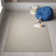 Tapis beige tissé à la main