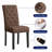 Tufted  Fabric Upholstered Parsons Dining Chairs-630994475-654535107