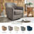 Bradney Upholstered Swivel Accent Chair-88302516