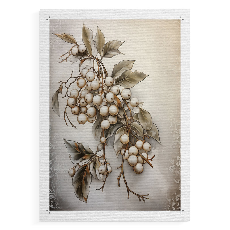 Art des Fêtes de Noël DCXCVII - Impression sur toile seulement - NON-CADRE