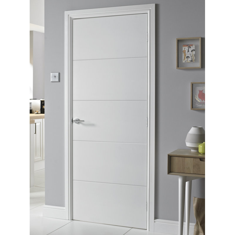 Fire Door Primed, 198.1cm H x 52.6cm W x 4.4cm D