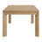 Brown Dining Table With Leaf