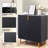 30’’Black Modern Sideboard