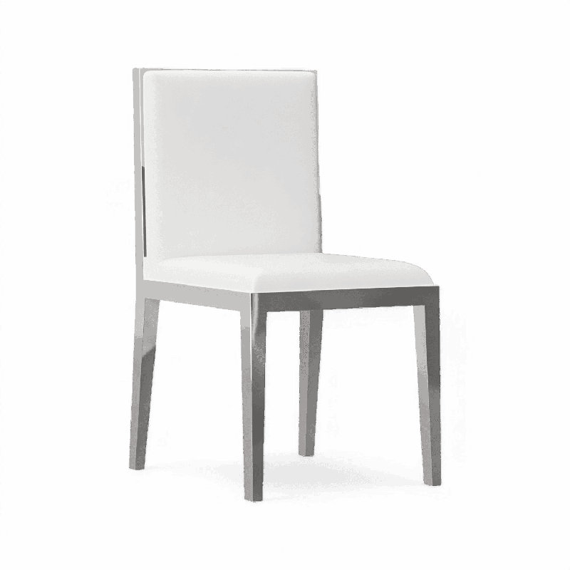 Chaise Verrier - blanc