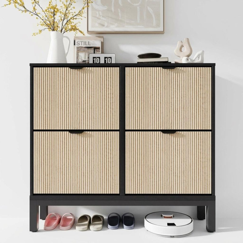 24 Pair Shoe Storage Cabinet