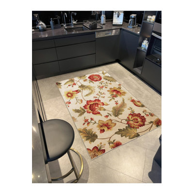 Tapis décoratif lavable à la machine