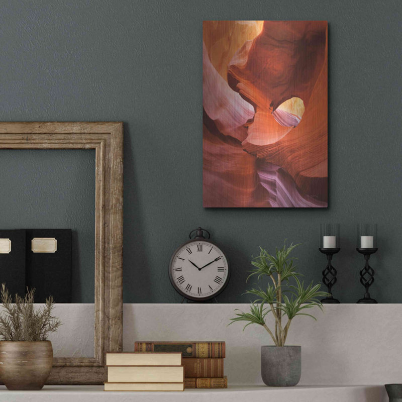 " Lower Antelope Canyon IV Crop " by Alan Majchrowicz, 16" H x 12" W