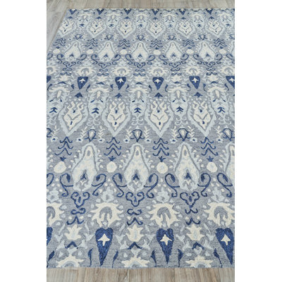 Sarasota Wool Ikat Indoor Rug