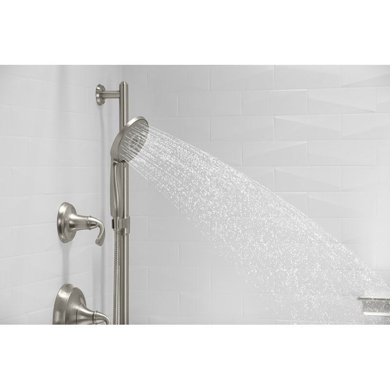Forté 2.5 Gpm Multifunction Handshower Kit with Katalyst Air-induction Technology, Brushed Nickel