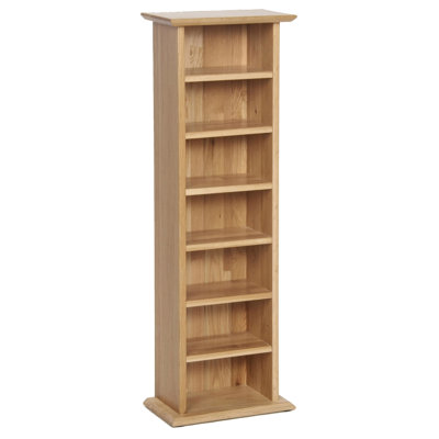 Newbury Solid Wood 1827.15cm H Media Shelves