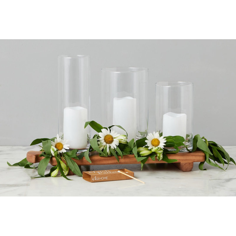 Glass Hurricanes, Set of 3