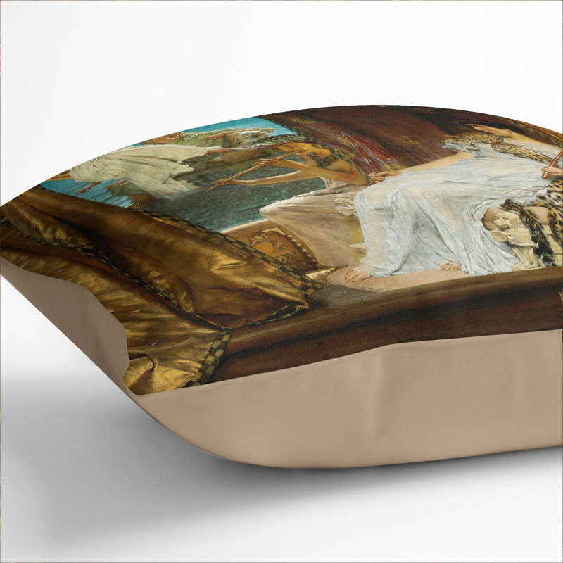 Square Cushion, 40cm H x 40cm W x 15cm D, Stone