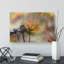 Three Daisies - Wrapped Canvas-61946038