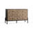 Retro Brown Solid Wood Sideboard