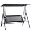 Balancelle avec auvent pour 2 adultes Outsunny
