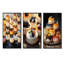 Minimalisme Cheesecakes Dessert - Ensemble de 4 décorations murales de desserts-103010970-103010972