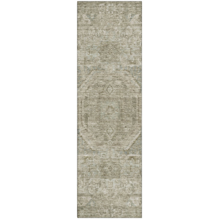 Premium Machine Washable Lubbers AMF1743 Global Rug