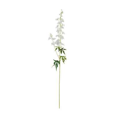 White Delphinium Stem (Set of 6)