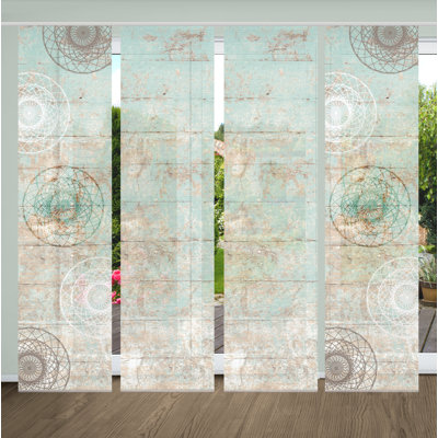 Semi Sheer Sliding Panel