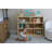 Alcaldes 8-Section Montessori Shelf for Kids 35.4'' H X 44.6'' W Toy Storage