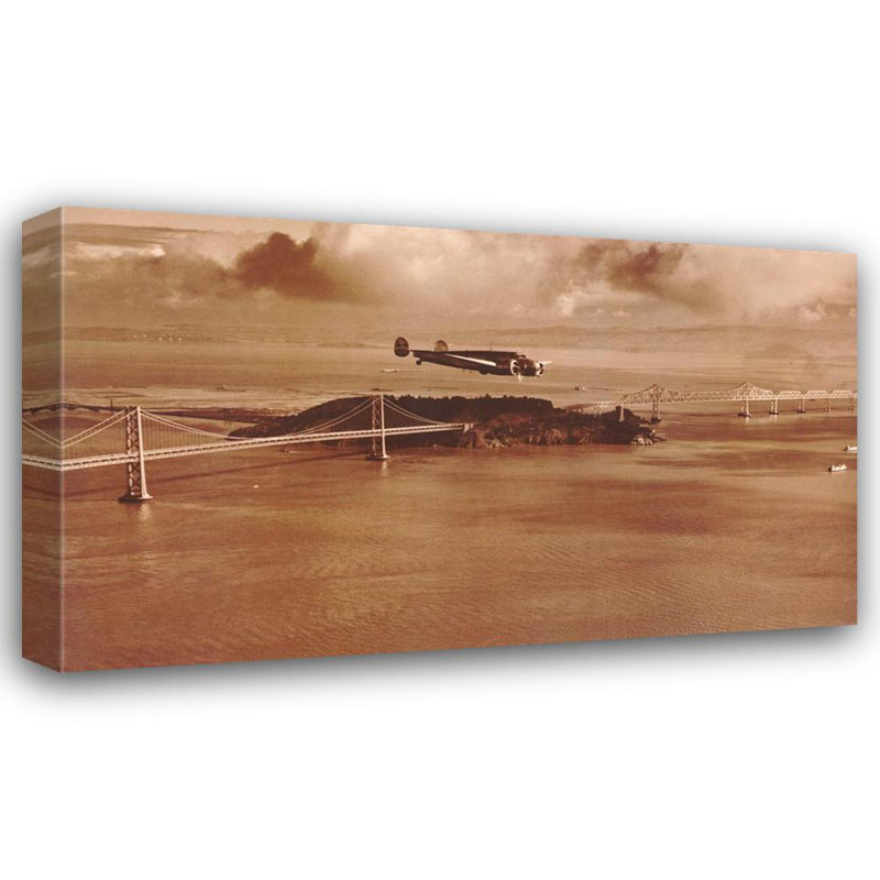 Amelia Earhart en vol IMA-S403, H 23 po x l 40 po