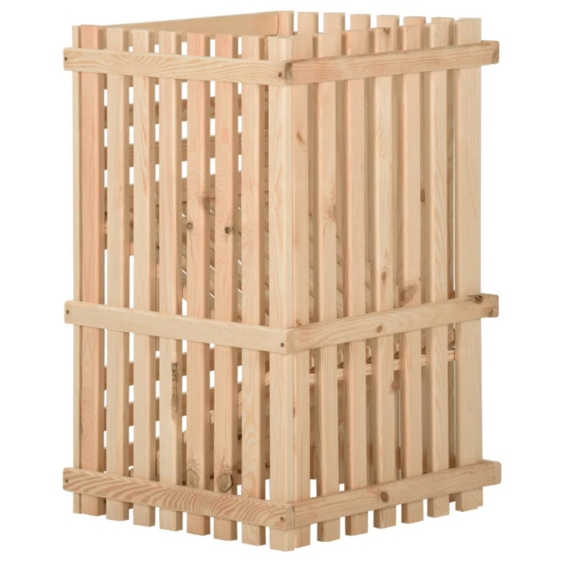 Rebrilliant Solid Wood Decorative Bin