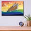 «Journey To New Beginnings» par Cindy Thornton, art en verre acrylique Wal-366570048