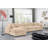Hinesh Velvet L-Shaped Sectional Reversible-87141405