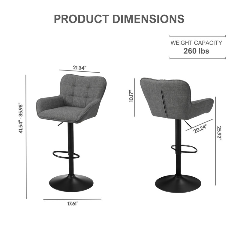 Tabouret de bar Lucian