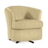 Swivel Barrel Chair