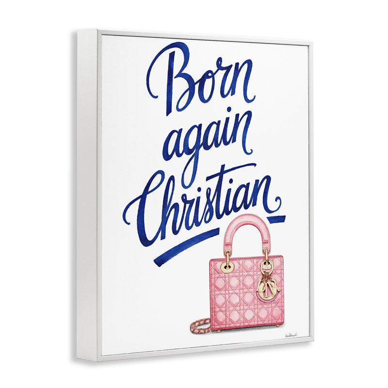 Estampe numérique encadrée «Glam Born Again» par Amanda Greenwood, H 30 po x l 24 po