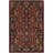 Graziani Oriental Hand-Tufted Wool Burgundy/Black Area Rug-2017098627