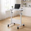 Adjustable Height Solid Wood Iron Computer Desk-320701595