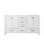 Modero 60'' W Double Bathroom Vanity Base-1843437679